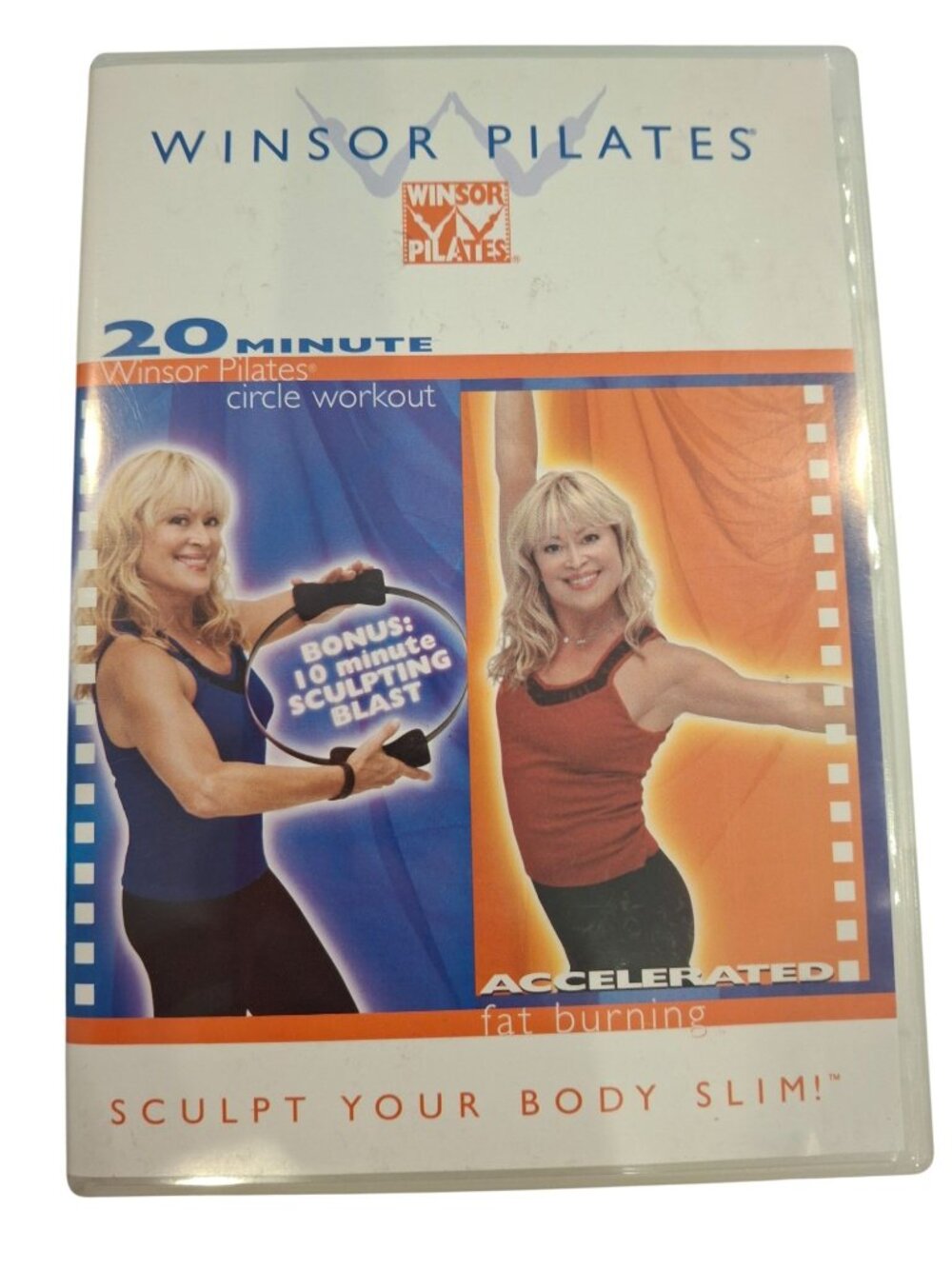 Winsor Pilates 20 Minute Circle Workout DVD Fat Burning Sculpt Body Fitness